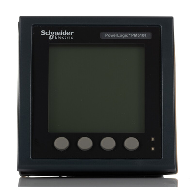 Schneider Electric 3 Phase LCD Digital Power Meter, Type