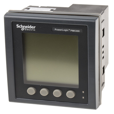Schneider Electric 3 Phase LCD Digital Power Meter, Type