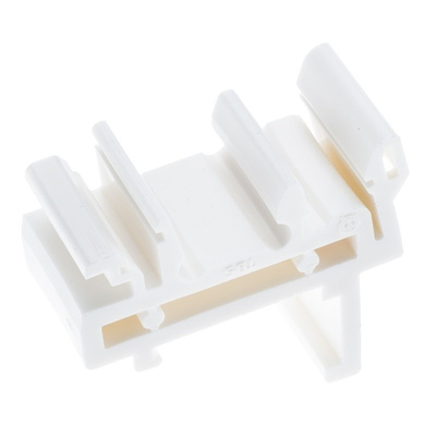 RS PRO DIN rail Mounting Base, Clear