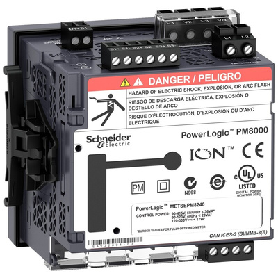 Schneider Electric 3 Phase LCD Energy Meter, Type Electromechanical