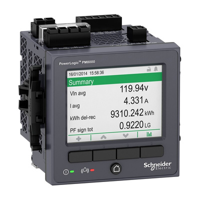 Schneider Electric 3 Phase LCD Energy Meter, Type Electromechanical