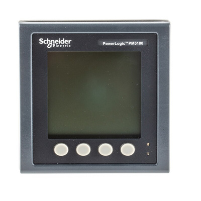 Schneider Electric 3 Phase LCD Digital Power Meter, Type Electromechanical