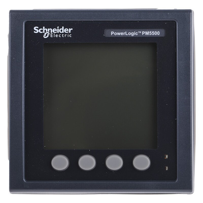 Schneider Electric 3 Phase LCD Digital Power Meter, Type Electromechanical