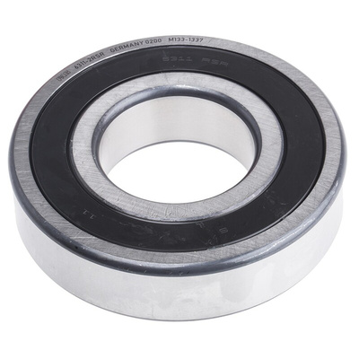 FAG 6311-C-2HRS Single Row Deep Groove Ball Bearing- Both Sides Sealed 55mm I.D, 120mm O.D