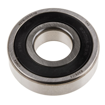 FAG 6305-C-2HRS-C3 Single Row Deep Groove Ball Bearing- Both Sides Sealed 25mm I.D, 62mm O.D