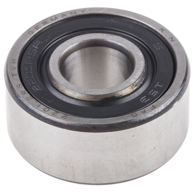 FAG 2201-2RS-TVH Self Aligning Ball Bearing- Both Sides Sealed 12mm I.D, 32mm O.D