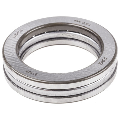 FAG 51107 Thrust Ball Bearing- Open Type 35mm I.D, 52mm O.D