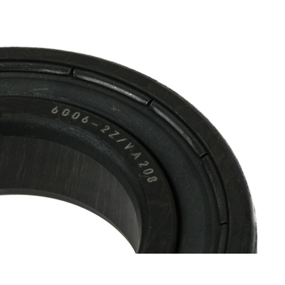 SKF 6006-2Z/VA208 Single Row Deep Groove Ball Bearing- Both Sides Shielded 30mm I.D, 55mm O.D