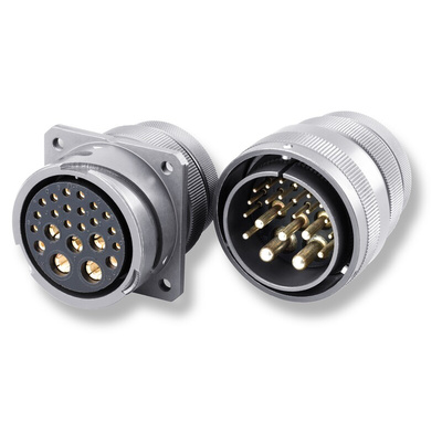 Amphenol Air LB 5 Way Circular Connector Receptacle, Socket Contacts