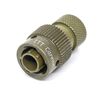 Amphenol Air LB 10 Way Circular Connector Plug, Pin Contacts