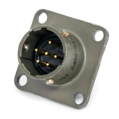 Amphenol Industrial 26 Way Circular Connector Receptacle, Socket Contacts