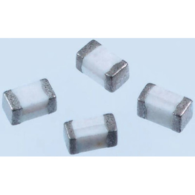 Murata, LQG15HS, 0402 (1005M) Wire-wound SMD Inductor 68 nH ±5% Wire-Wound 180mA Idc Q:8