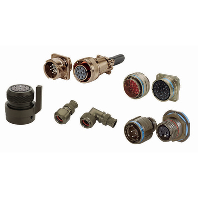 Amphenol Air LB 4 Way Circular Connector Receptacle, Socket Contacts
