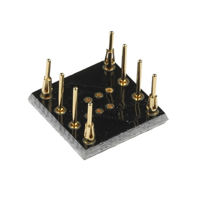 Winslow Straight Through Hole Mount 1.27 mm, 2.54 mm Pitch IC Socket Adapter, 8 Pin Female SOP to 8 Pin Male DIP