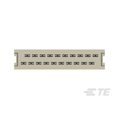 TE Connectivity 2.54mm Pitch 20 Way,Through Hole Mount IC Dip Header, Tin, 1A