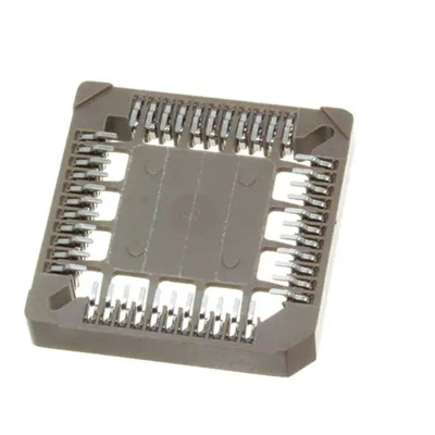 RS PRO 1.27mm Pitch 44 WaySMT PLCC IC Socket