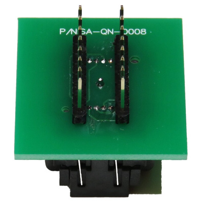 Seeit 0.5mm Pitch IC Socket Adapter, 8 Pin Female QFN to 8 Pin Male DIP