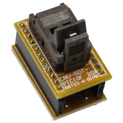 Seeit 0.95mm Pitch IC Socket Adapter, 6 Pin Female SOT23 to 8 Pin Male DIP