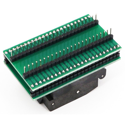 Seeit 0.5mm Pitch IC Socket Adapter, 48 Pins Female TQFP to 48 Pin Male DIP