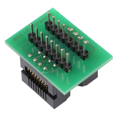 Seeit Test & Burn-in Socket, 16 Pin DIP to 16 Pin SOIC