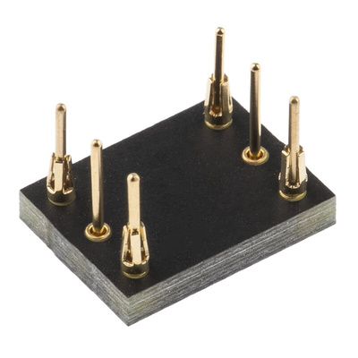 Winslow Straight Through Hole Mount 1.27 mm, 2.54 mm Pitch IC Socket Adapter, 6 Pin Female SOP to 6 Pin Male DIP