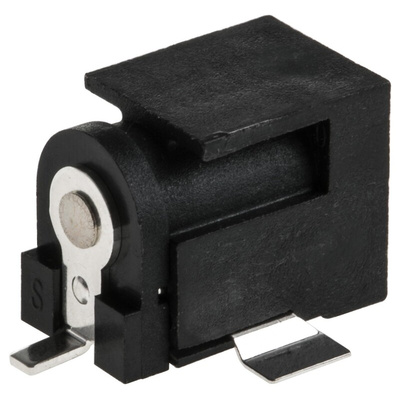 RS PRO DC Socket Rated At 2.5A, 16.0 V, PCB Mount, length 17.1mm, Nickel