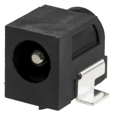RS PRO DC Socket Rated At 2.5A, 16.0 V, PCB Mount, length 17.1mm, Nickel