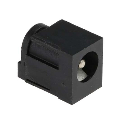 RS PRO Right Angle DC Socket Rated At 2.5A, 16.0 V, PCB Mount, length 14.5mm, Nickel