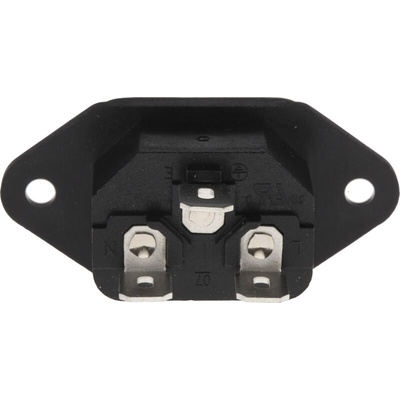 RS PRO C14 Panel Mount IEC Connector Male, 10A, 250 V