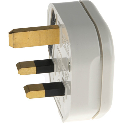RS PRO UK Mains Plug, 13A, Cable Mount, 250 V ac