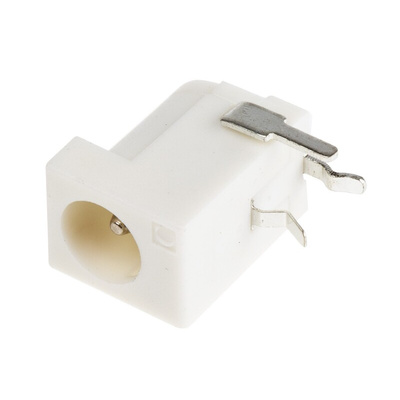 RS PRO Right Angle DC Socket Rated At 5.0A, 12.0 V, PCB Mount, length 14.5mm, Tin