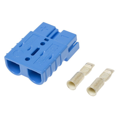 Anderson Power Products, SB50 Series Male 2 Way Battery Connector, 50.0A, 600 V