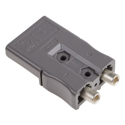 Anderson Power Products, SBS Series Male 2 Way Battery Connector, 110A, 600 V