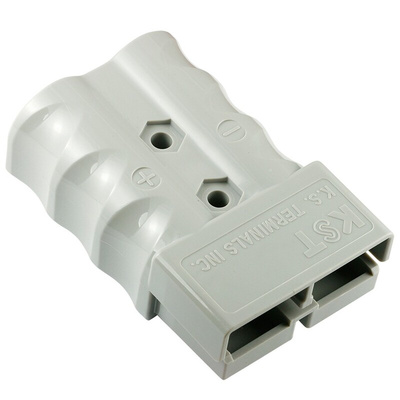 RS PRO Male 2 Way Modular Battery Contact, Cable Mount, 200A, 600V