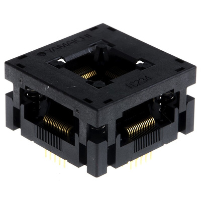 Yamaichi 0.5mm Pitch 64 Way Through Hole QFP Test IC Socket