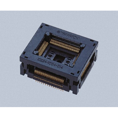 Yamaichi 0.5mm Pitch 100 Way Through Hole QFP Test IC Socket