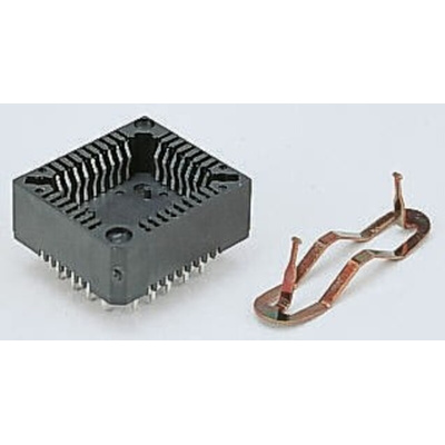 E-TEC 2.54mm Pitch 32 Way PLCC IC Socket