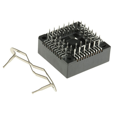 E-TEC 2.54mm Pitch 44 Way PLCC IC Socket