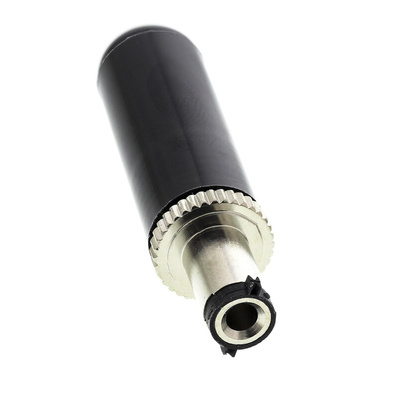 Switchcraft DC Plug Rated At 5.0A, Cable Mount, length 37mm, Nickel