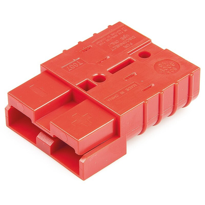 TE Connectivity 2 Way Battery Connector, Cable Mount, 50A, 600 V ac/dc