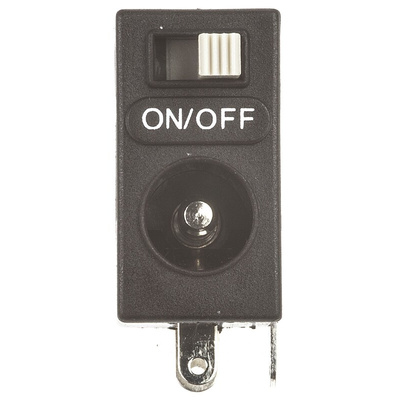 RS PRO DC Socket Rated At 2.0A, PCB Mount, length 18.2mm, Silver