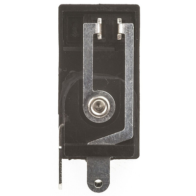 RS PRO DC Socket Rated At 2.0A, PCB Mount, length 18.2mm, Silver