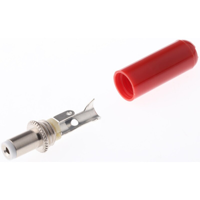 Switchcraft DC Plug Rated At 5.0A, Cable Mount, length 36mm, Tin