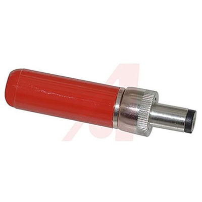 Switchcraft, 765 DC Plug Rated At 5.0A, Cable Mount, length 43.2mm, Tin