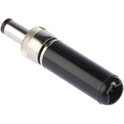 Switchcraft, 761 DC Plug Rated At 5.0A, Cable Mount, length 45.7mm, Tin