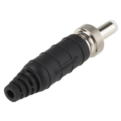 Switchcraft, S761KS DC Plug Rated At 5.0A, Cable Mount, length 57mm, Nickel, IP68