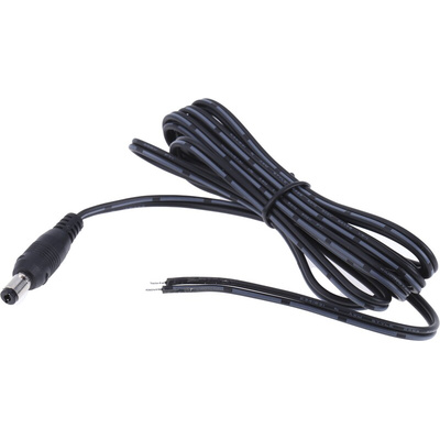 RS PRO DC Plug, 16.0 V, Cable Mount, length 2.0m