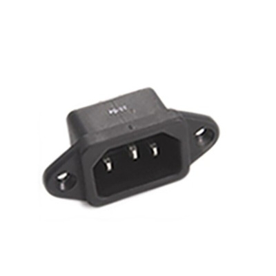 RS PRO Snap-In IEC Connector Male, 10A, 250 V
