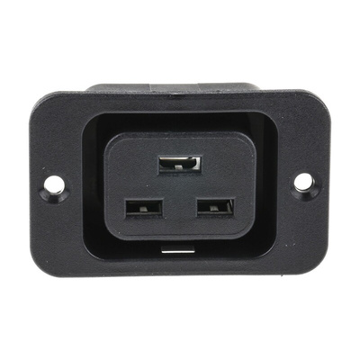 Schurter C19 Panel Mount IEC Connector Socket, 20A, 250 V