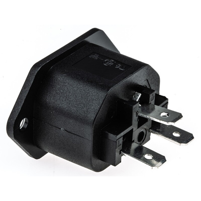 Bulgin C13 Panel Mount IEC Connector Socket, 10A, 250 V